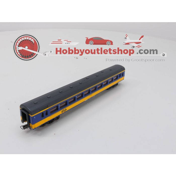 Schaal H0 Lima 208108L Elektrische Locomotief ''NS'' - Lima 309160 Personenrijtuig ''NS'' #3325 - sku: 20230809094927 - Gebruikt - Goede staat - Afbeelding 9