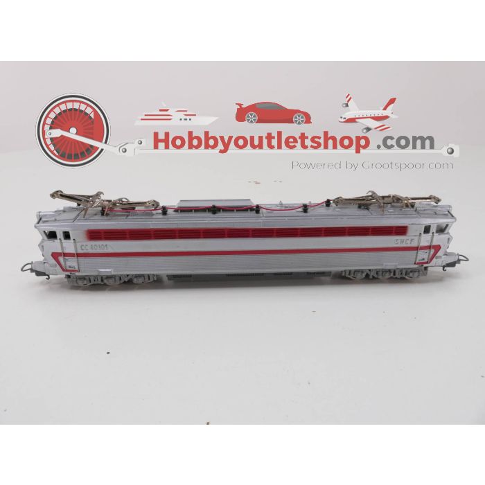 Schaal H0 Lima 208122 Elektrische locomotief SNCF - Jouef 8640 personenrijtuig Trans Euro Express #3326 - sku: 20230809100838 - Gebruikt - Redelijke staat - Afbeelding 6