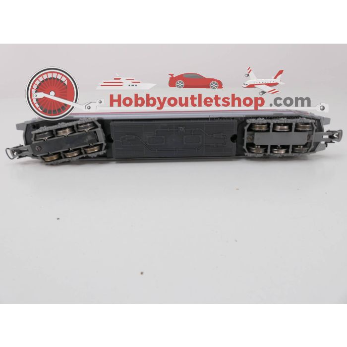 Schaal H0 Lima 208122 Elektrische locomotief SNCF - Jouef 8640 personenrijtuig Trans Euro Express #3326 - sku: 20230809100838 - Gebruikt - Redelijke staat - Afbeelding 8