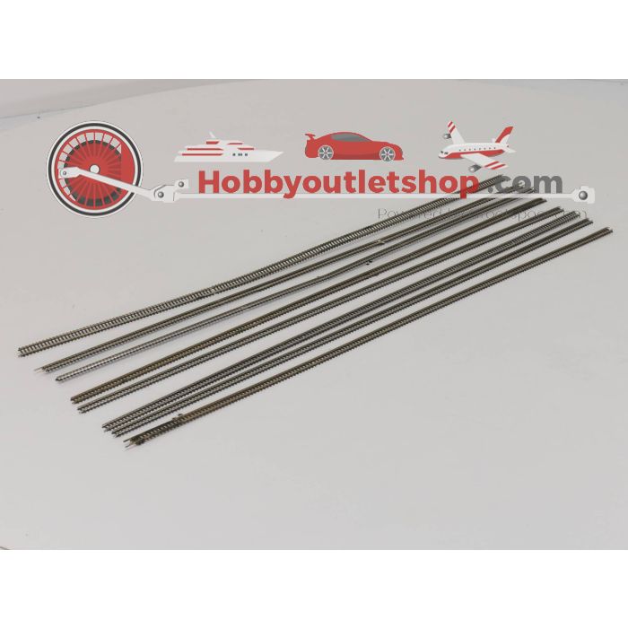 Schaal Z Märklin 8594 Assortiment Flex Rails 660 mm #4853
