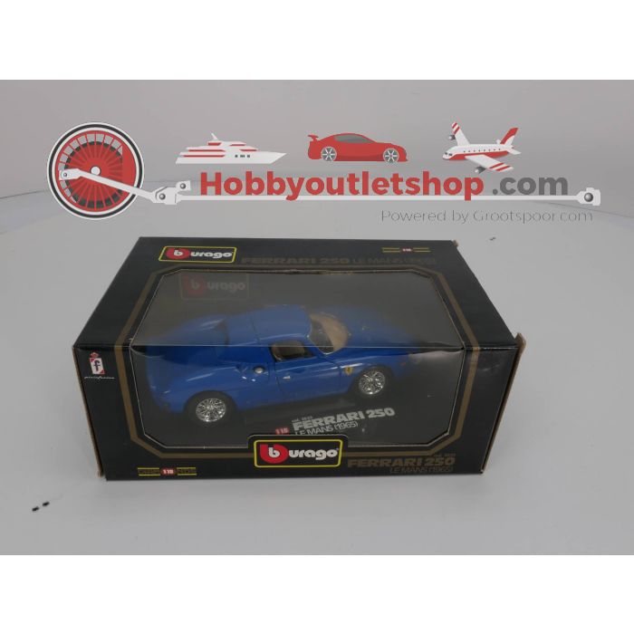 Schaal 1:18 Bburago 3033 Ferrari 250 Le Mans 1965 #3347