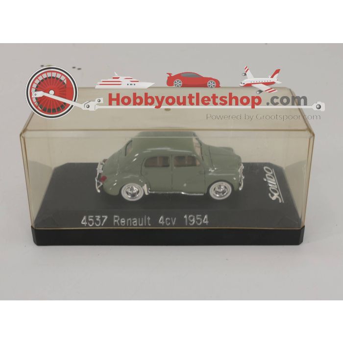 Schaal 1:43 Solido 4538 Renault 4cv Découvrable - Solido 4537 Renault 4cv 1954 #3354