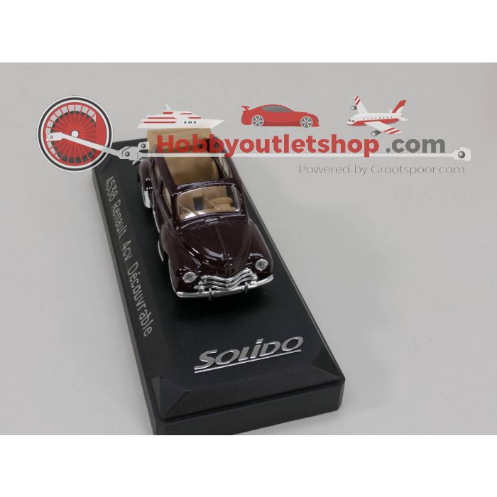Schaal 1:43 Solido 4538 Renault 4cv Découvrable - Solido 4537 Renault 4cv 1954 #3354