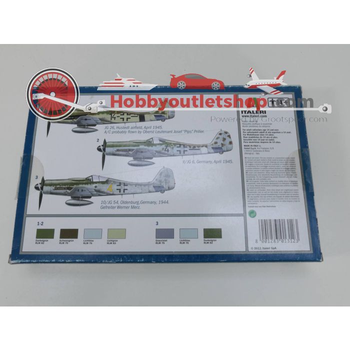 Schaal 1:72 Set bouwpakketten Azmodel AZ7584 - HobbyBoss 80244 - Italeri 1312 - Italeri 178 #3355