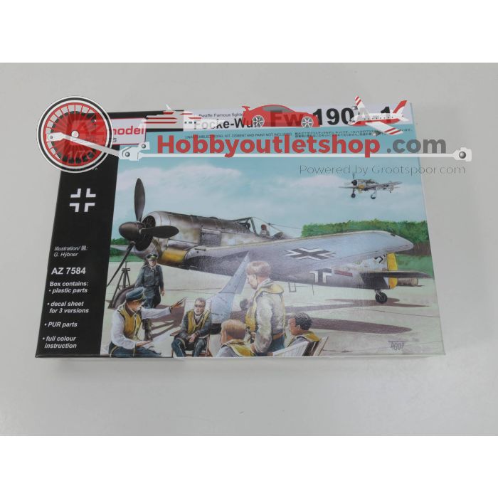 Schaal 1:72 Set bouwpakketten Azmodel AZ7584 - HobbyBoss 80244 - Italeri 1312 - Italeri 178 #3355