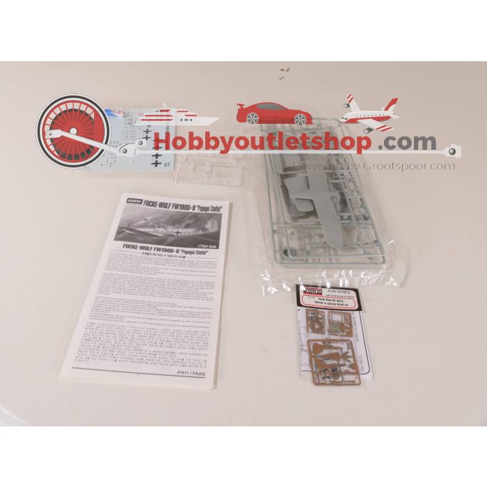 Schaal 1:72 Set van 2 Bouwpakketten Academy 2213 - Academy 1611 #3358
