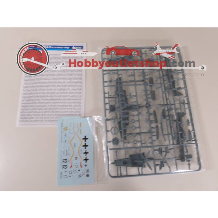 Schaal 1:72 Set van 2 bouwpakketten Eduard 7430 - Eduard 7443 #3361