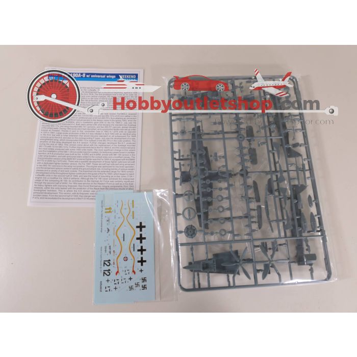 Schaal 1:72 Set van 2 bouwpakketten Eduard 7430 - Eduard 7443 #3361