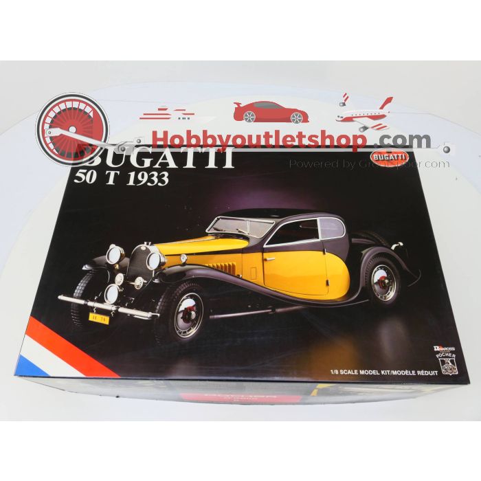 Pocher Bugatti 50 T 1933 No. K/76 - Schaal 1:8 - Nieuw in