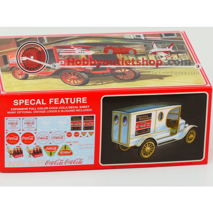 AMT 1024/12 Ford Model T 1923 Coca Cola Delivery 1:25