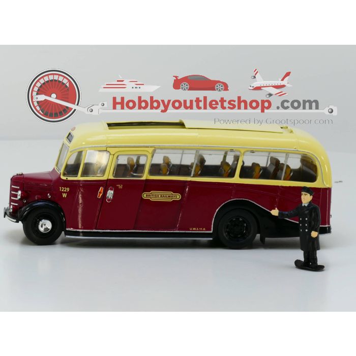 Original Classics 1:24 Bedford Duple OB Coach Edition Britisch Railways FWO 615