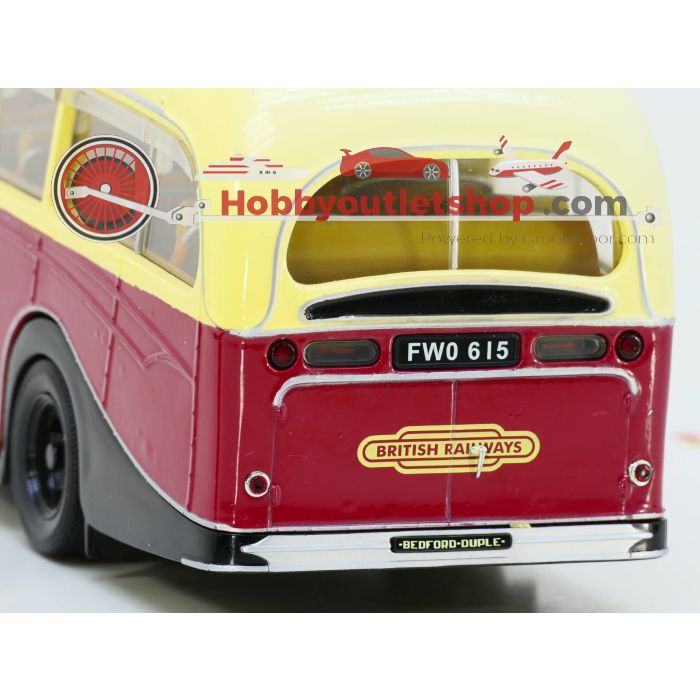 Original Classics 1:24 Bedford Duple OB Coach Edition Britisch Railways FWO 615