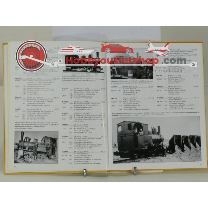 Nederlandse industrielocomotieven Hans de Herder - sku: 20221229042511 - Gebruikt - Afbeelding 3
