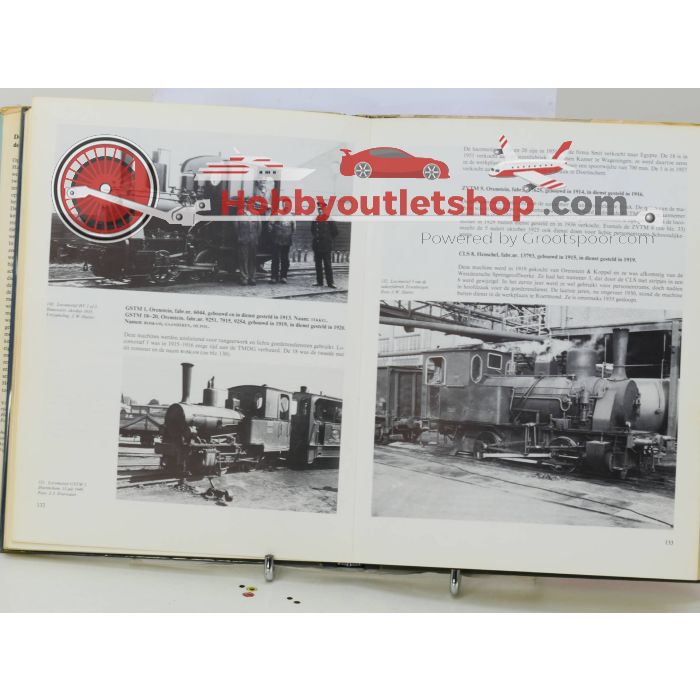 Set 2 boeken: De stoomlocomotieven der Nederlandse tramwegen / Onze nederlandse stoomlocomotieven in woord en beeld - sku: 20221230112517 - Gebruikt - Goede staat - Afbeelding 3