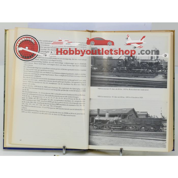 Set 2 boeken: De stoomlocomotieven der Nederlandse tramwegen / Onze nederlandse stoomlocomotieven in woord en beeld - sku: 20221230112517 - Gebruikt - Goede staat - Afbeelding 5