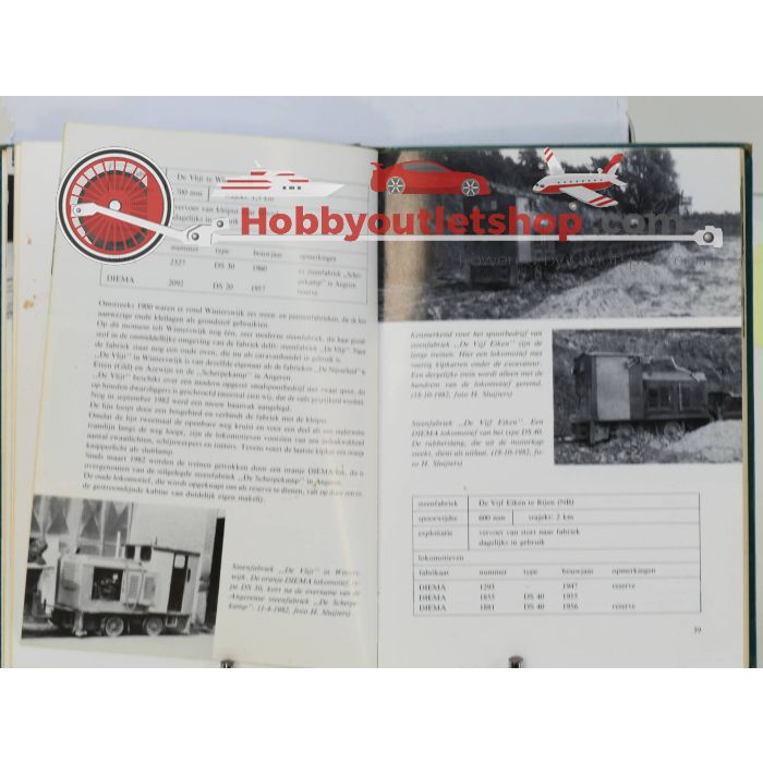 Set 2 Boeken: Nederlandse industrielocomotieven / Smalspoor in Nederland