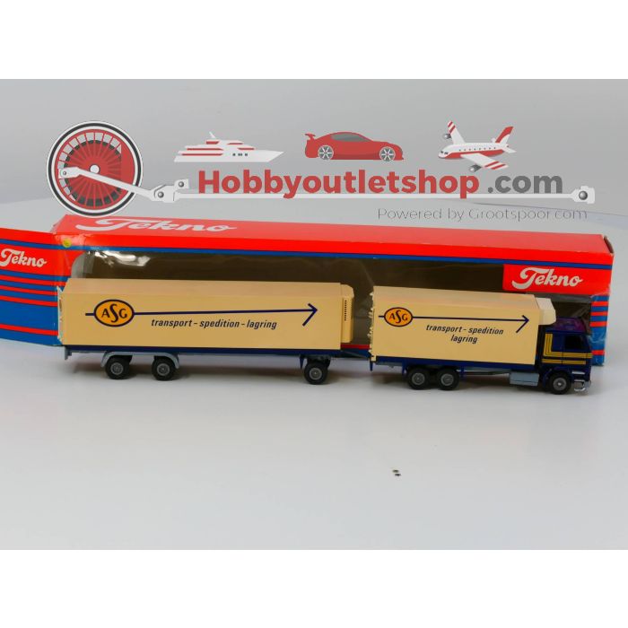 SCHAAL 1:50 TEKNO  SCANIA 142 m ASG #2702