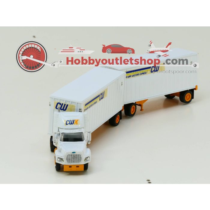 SCHAAL 1:50 TONKIN FORD TRUCK CON-WAY WESTERN EXPRESS #2703