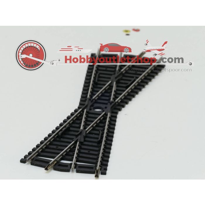 Schaal H0 Lima 3030 Bochtrail - Lima 3011 bochtrail - Lima 3031 Bochtrail kort - Lima 3020 rail recht - Lima 3032 bochtrail zeer kort - Lima 3051 andwissel L - Lima 3040 kruis - Lima 3021 stootblok #2731