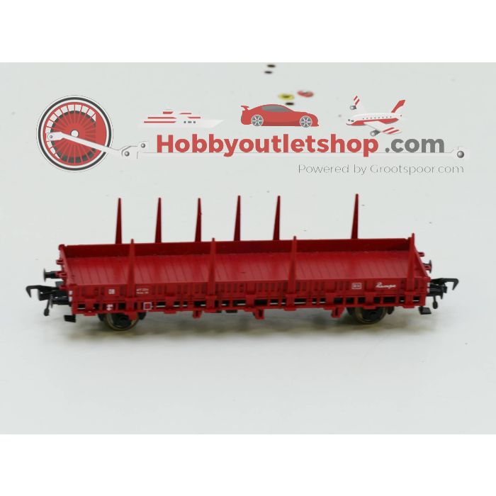 Schaal H0 Fleischmann 5221 rongenwagen - Fleischmann 5569 platte wagen #2737 - sku: 20230124121433 - Gebruikt - Zeer goede staat - Afbeelding 4