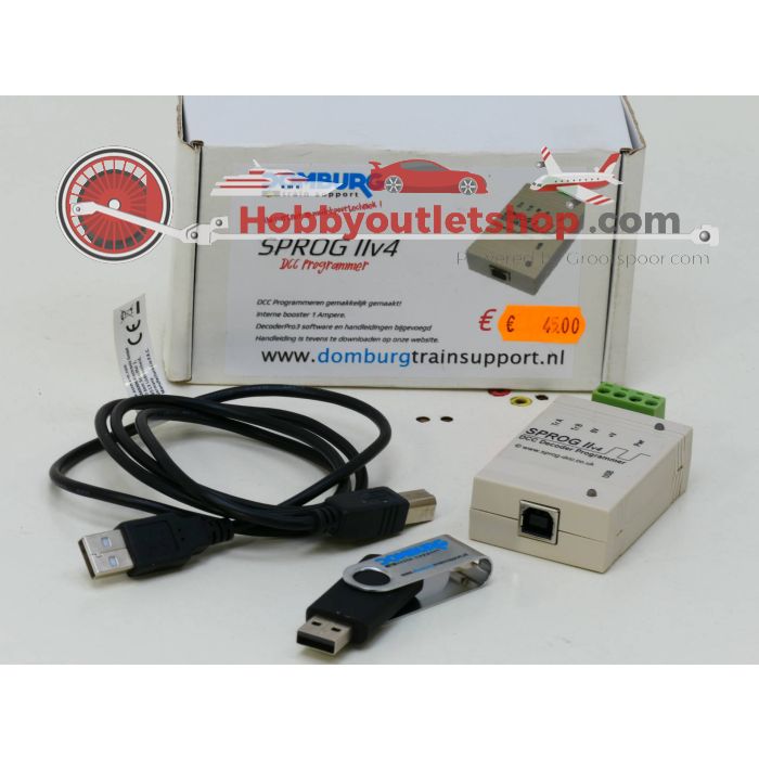 Domburg Train Support Sprog IIv4 programmer