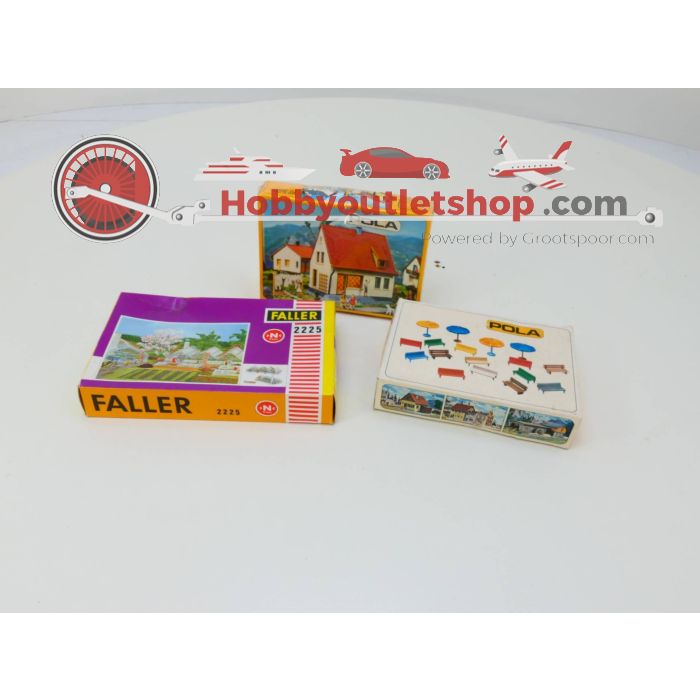 Schaal H0 SET Pola 515 - Pola 451 - Faller 2225  #2756