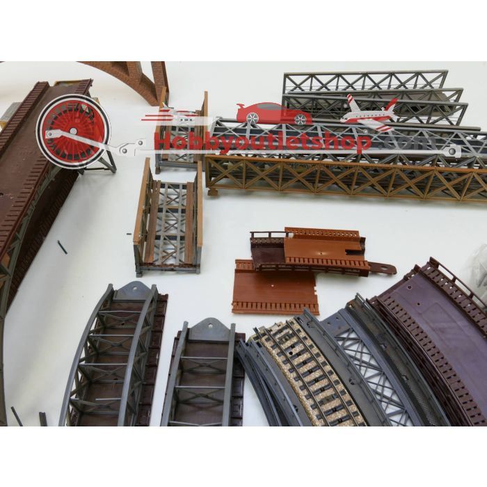 Schaal H0 Assortiment bruggen met accessoires #2783