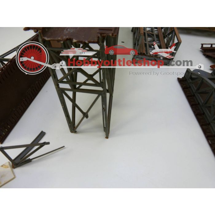 Schaal H0 Assortiment bruggen met accessoires #2783