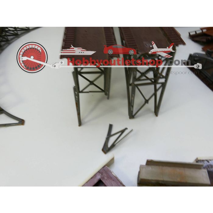 Schaal H0 Assortiment bruggen met accessoires #2783