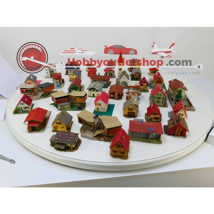 Schaal H0 assortiment huizen klein #2784