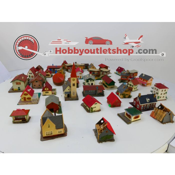 Schaal H0 assortiment huizen klein #2784
