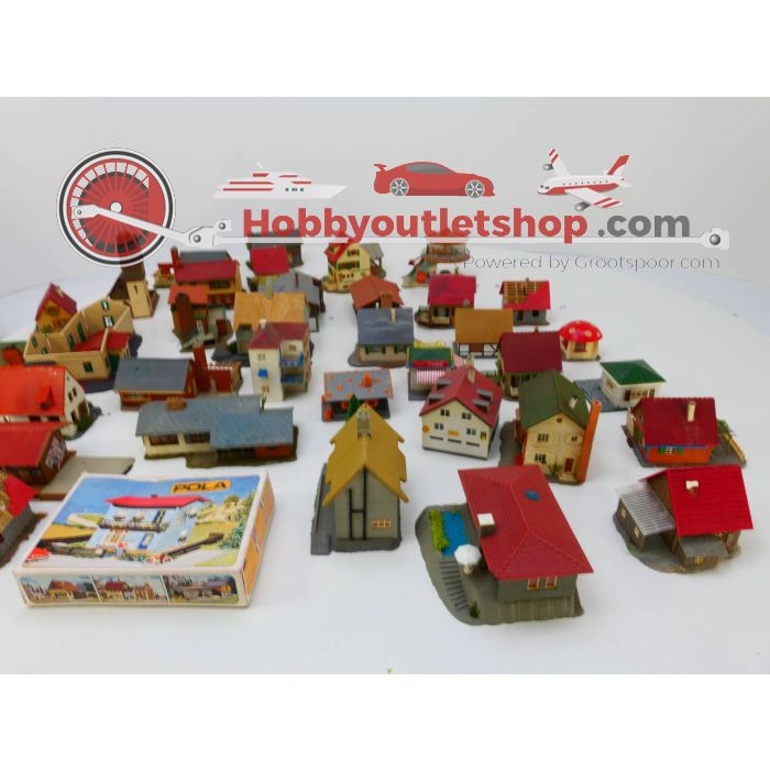 Schaal H0 Assortiment kleine huizen #2785 - sku: 20230202120243 - Gebruikt - Matige staat - Afbeelding 9