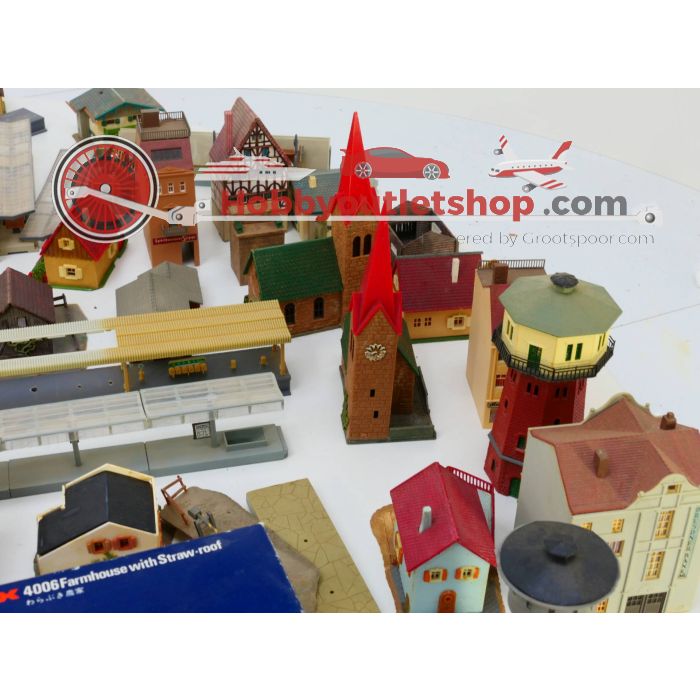 Schaal N 85 stuks assortiment gebouwen #2787 - sku: 20230202011819 - Gebruikt - Goede staat - Afbeelding 1