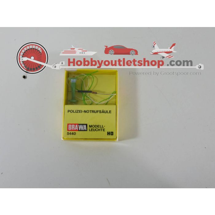 Schaal H0 Brawa 5440 oproeppaal - Brawa 5293 lamp ''DB'' #2798