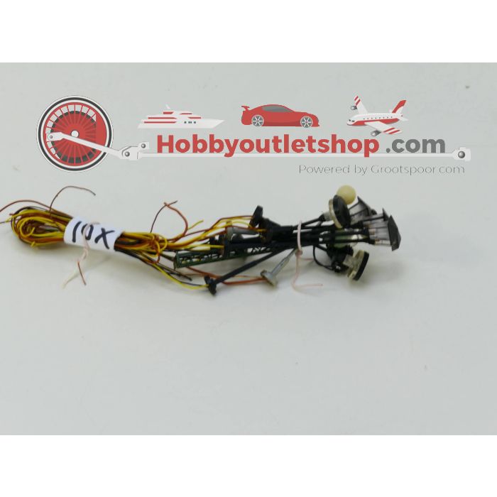 Schaal H0 Set Parklantaarn divers #3002