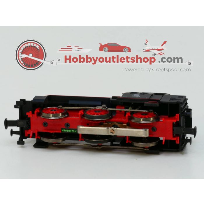 Schaal H0 Märklin 30000 Serie BR 89.0 DB Stoomlocomotief Digitaal #2910
