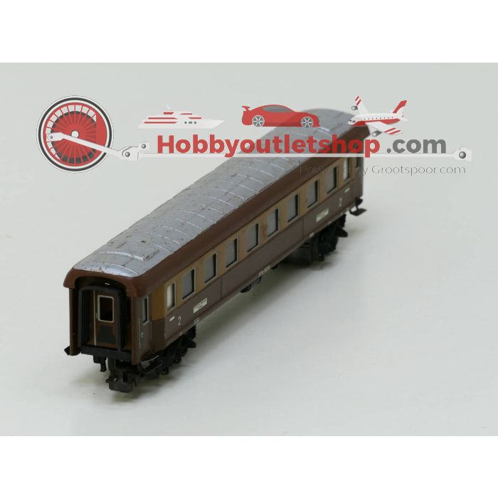 Wagon Voyageurs Italien Märklin H0 4036 – 2e Classe Bz 33010 FS – Tôle – Occasion