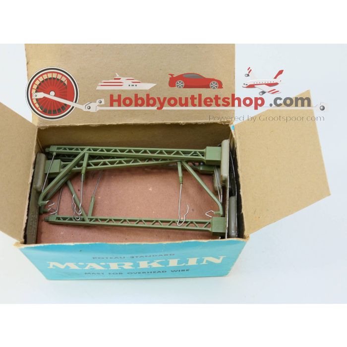Schaal H0 Set Märklin 7009 bovenleidingmast - Märklin 7012 aansluitmast  #3017 - sku: 20230209010149 - Gebruikt - Zo goed als nieuw - Afbeelding 8