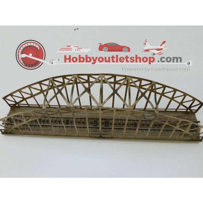 Schaal H0 Set Märklin 7163 metalen boogbrug - Märklin 7162 rechte brug #3018 - sku: 20230211101048 - Gebruikt - Goede staat - Afbeelding 7