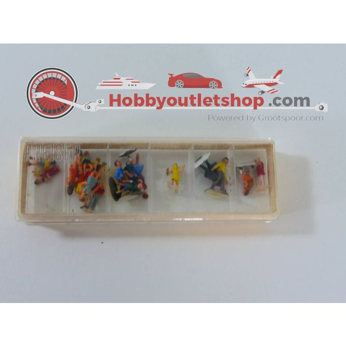 Schaal H0 Set preiser figuren #3024 - sku: 20230214090906 - Gebruikt - Goede staat - Afbeelding 8