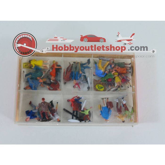 Schaal H0 Set preiser figuren #3024 - sku: 20230214090906 - Gebruikt - Goede staat - Afbeelding 1