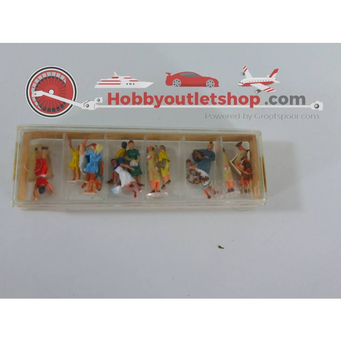 Schaal H0 set preiser figuren #3026 - sku: 20230214122307 - Gebruikt - Goede staat - Afbeelding 5