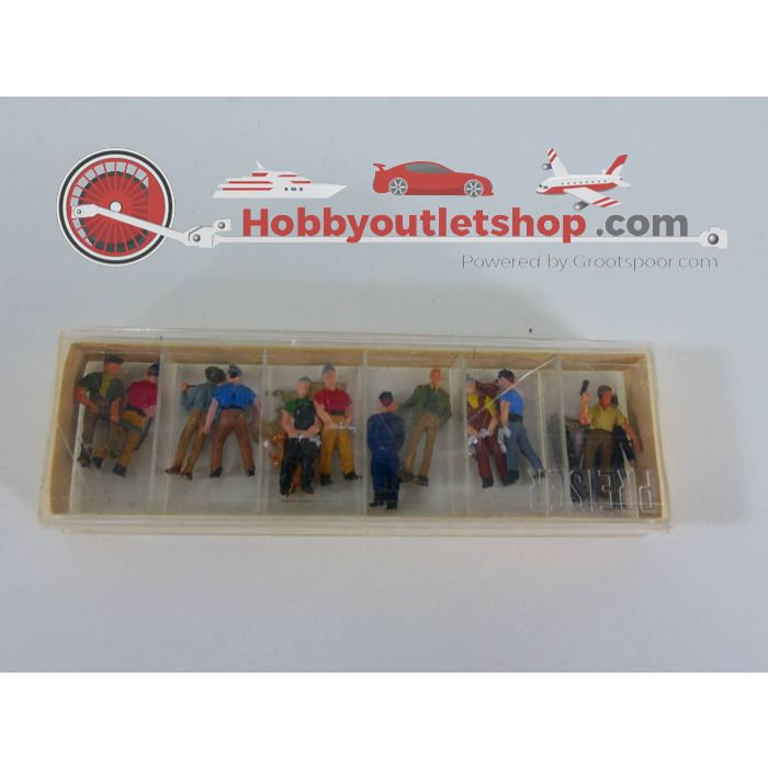 Schaal H0 set preiser figuren #3026 - sku: 20230214122307 - Gebruikt - Goede staat - Afbeelding 7