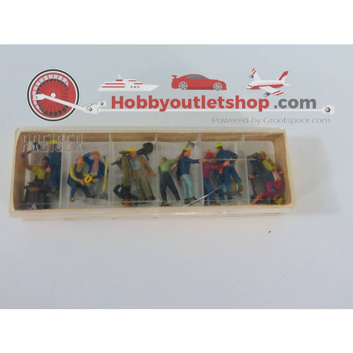 Schaal H0 set preiser figuren #3026 - sku: 20230214122307 - Gebruikt - Goede staat - Afbeelding 2
