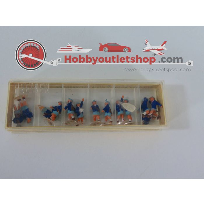 Schaal H0 set preiser figuren #3026 - sku: 20230214122307 - Gebruikt - Goede staat - Afbeelding 3