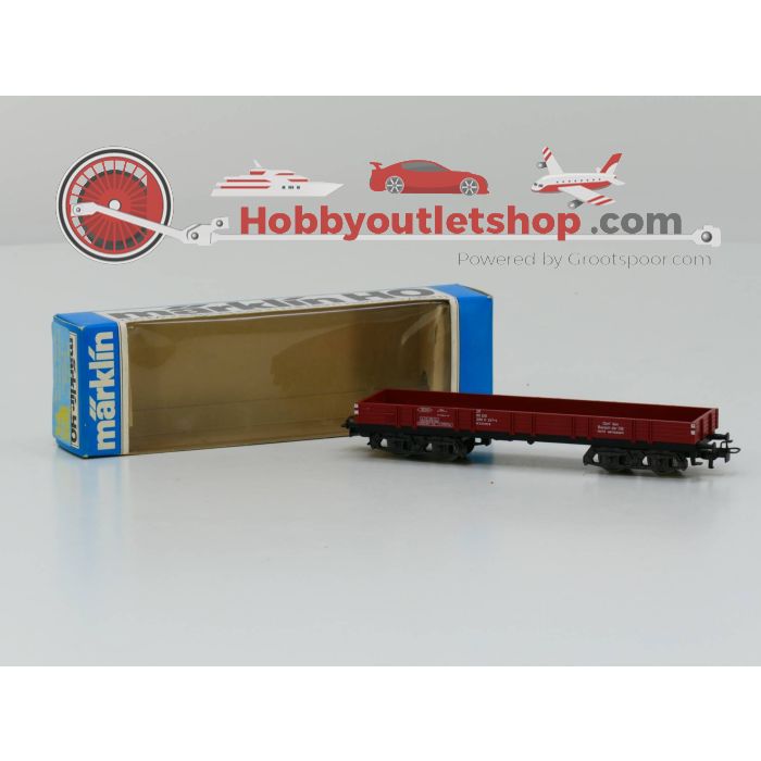 Schaal H0 Märklin 4473 Lageboordwagen #2952 - sku: 20230216042457 - Gebruikt - Goede staat - Afbeelding 2
