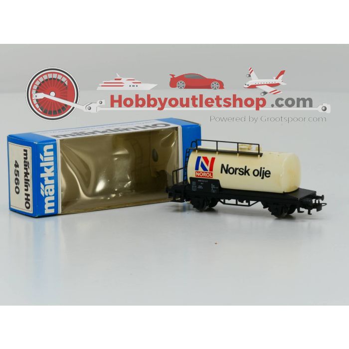 Schaal H0 Märklin 4560 Ketelwagen Norsk Olje #2953