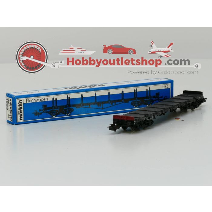 Schaal H0 Märklin 4663 Platte Wagen #2955