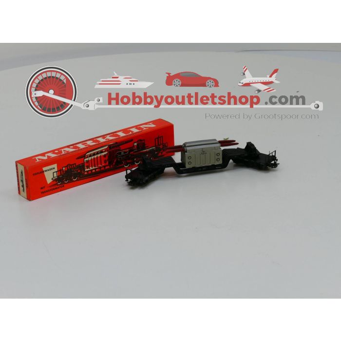 Schaal H0 Märklin 4617 Dieplader met transformator AEG #2968 - sku: 20230217111757 - Used - Very good condition - Photo 2