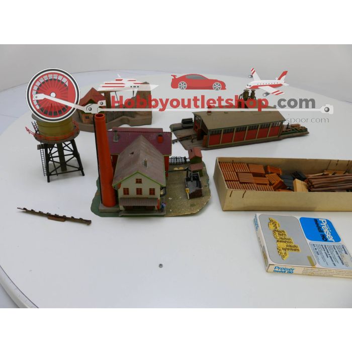 Schaal H0 Set Houtzagerij #3048